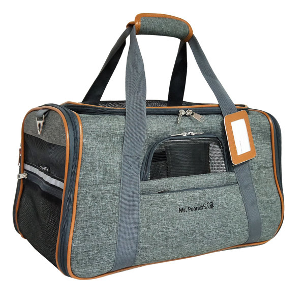 Mr. Peanut's Airline Approved Soft Sided Pet Crate Wayfair